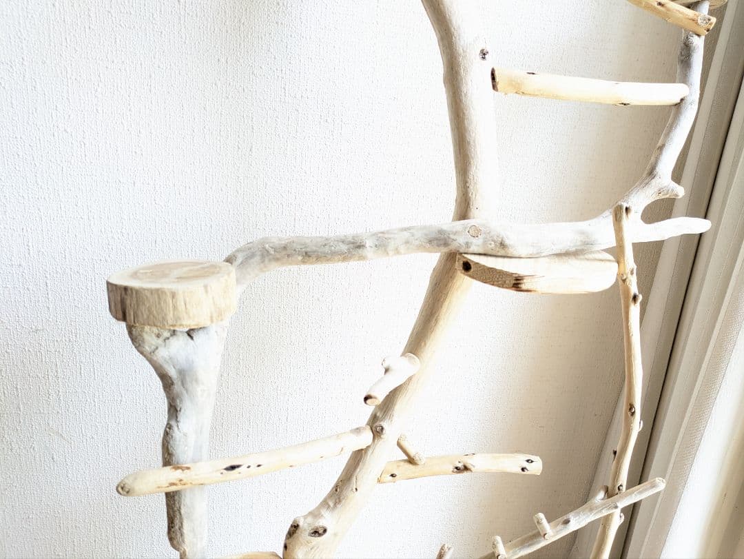 流木止まり木・バードタワー『癒しの森』高さ98cm