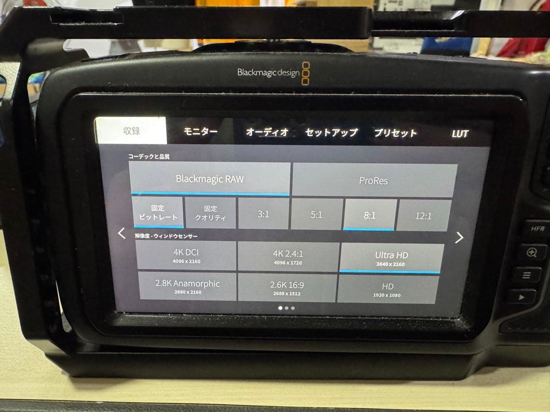 bmpcc 4k本体 ※おまけ付き