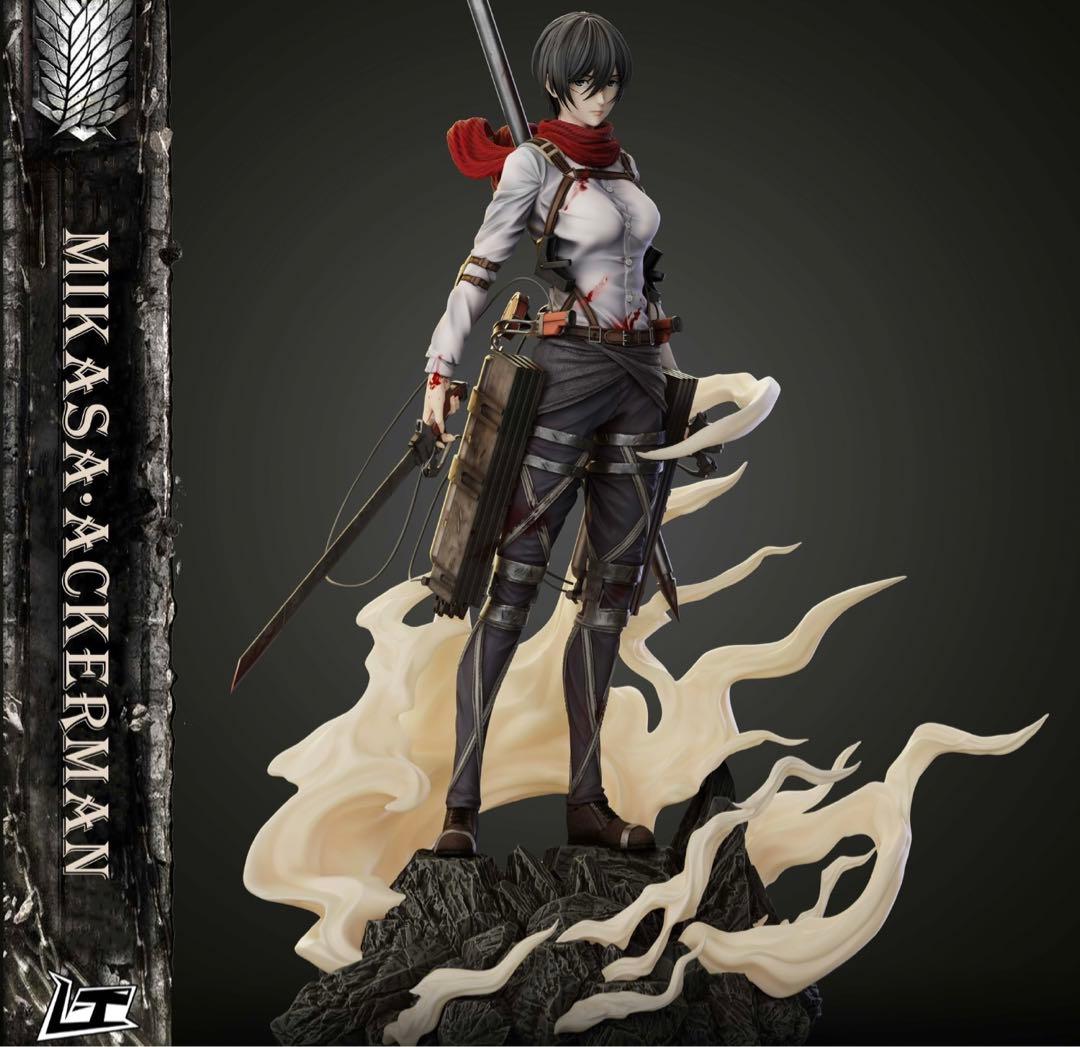 LT　ミカサ　進撃の巨人　ガレージキット　フィギュア