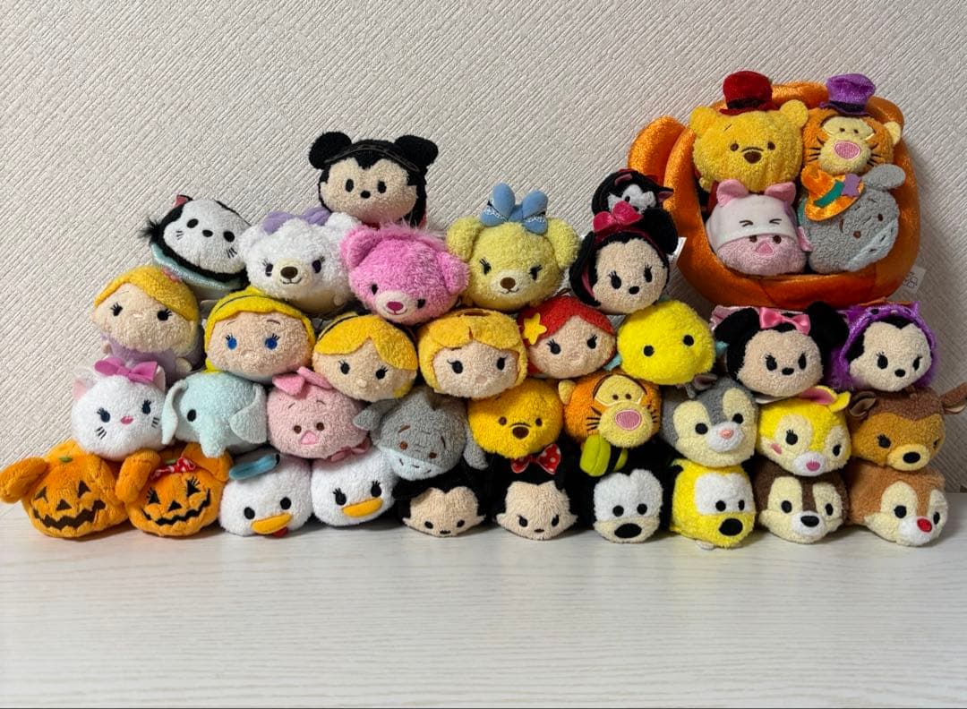 ディズニー ツムツム　まとめ売り　プーさん　ハロウィン　限定 ディズニーストア