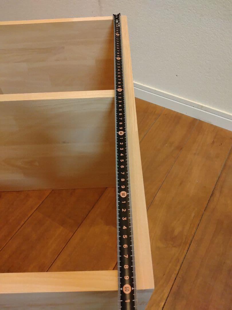 木製　ハンドメイド　オーダー　日の字　水槽台　棚　アクアラック　シェルフ