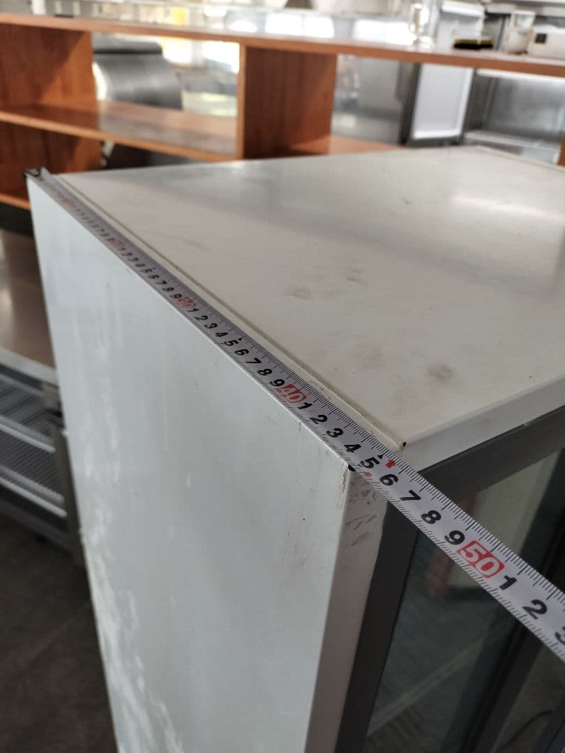 ガラス扉冷蔵庫 3段 約幅60cm