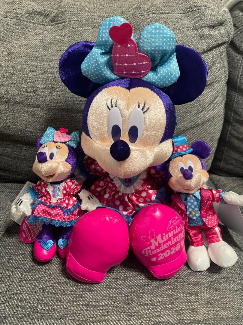 ディズニー　パルパルーザ　ぬいぐるみ・ぬいば3点セット