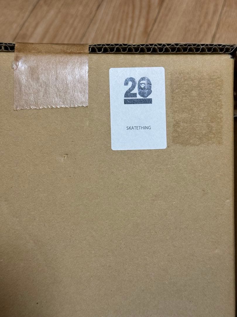 ア ベイシングエイプ 20周年記念キャンバスアート SKATETHING 小