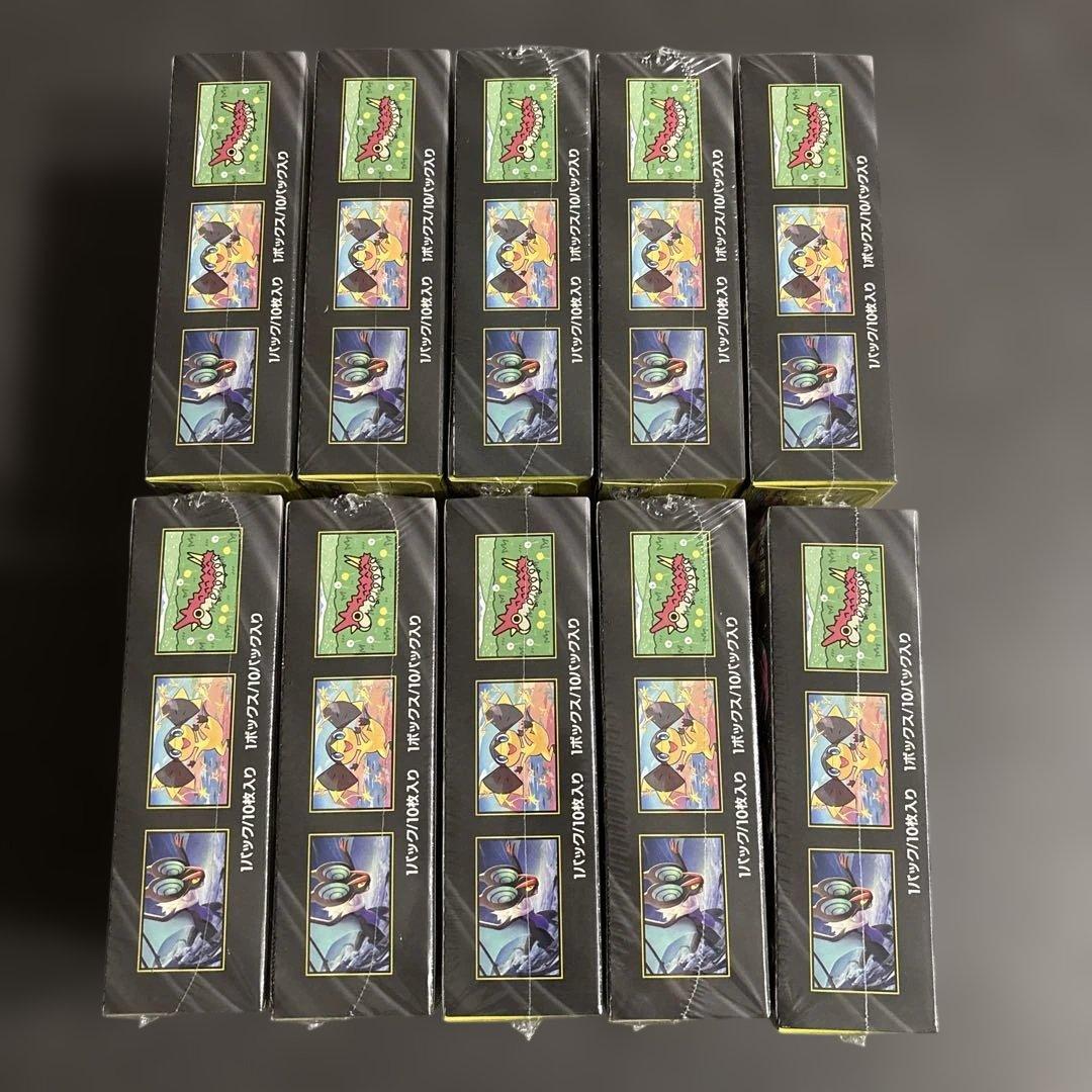 ポケモンカードMEGAドリームex新品未開封シュリンク付き10BOX