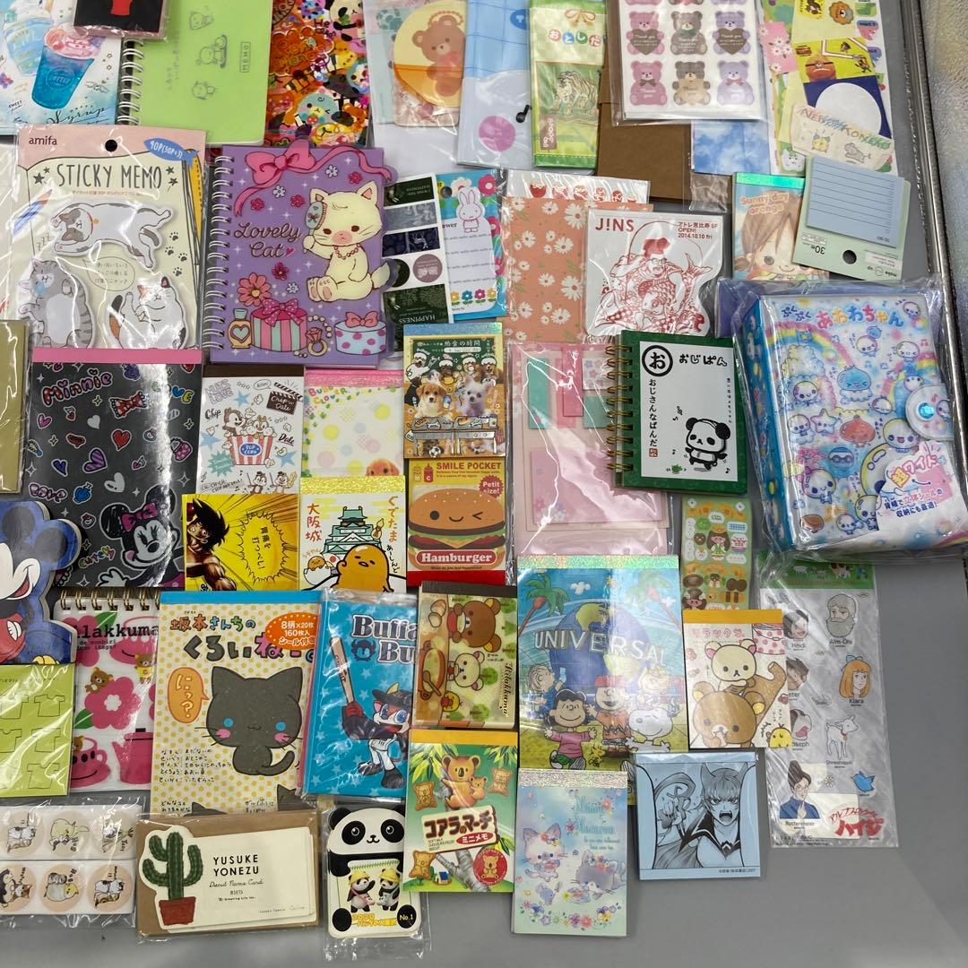 ★平成レトロ　メモ帳　ペン　まとめ売り200点以上