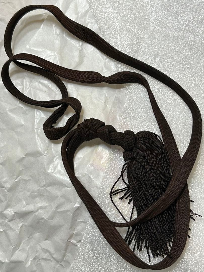 日本軍　海軍　刀緒　軍刀　中古品　日本刀　太刀　軍装品　全長約55cm