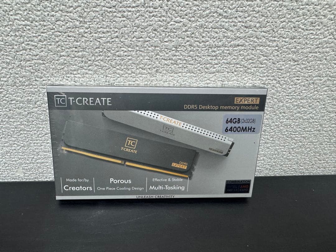 新品未開封 T-CREATE EXPERT メモリー DDR5 64GB