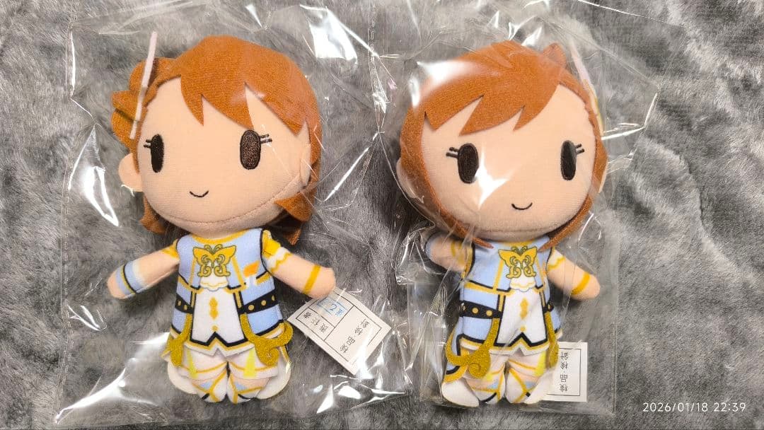 Giftミリオンライブ トレーディングぬいぐるみルミエールパピヨン双海亜美&真美