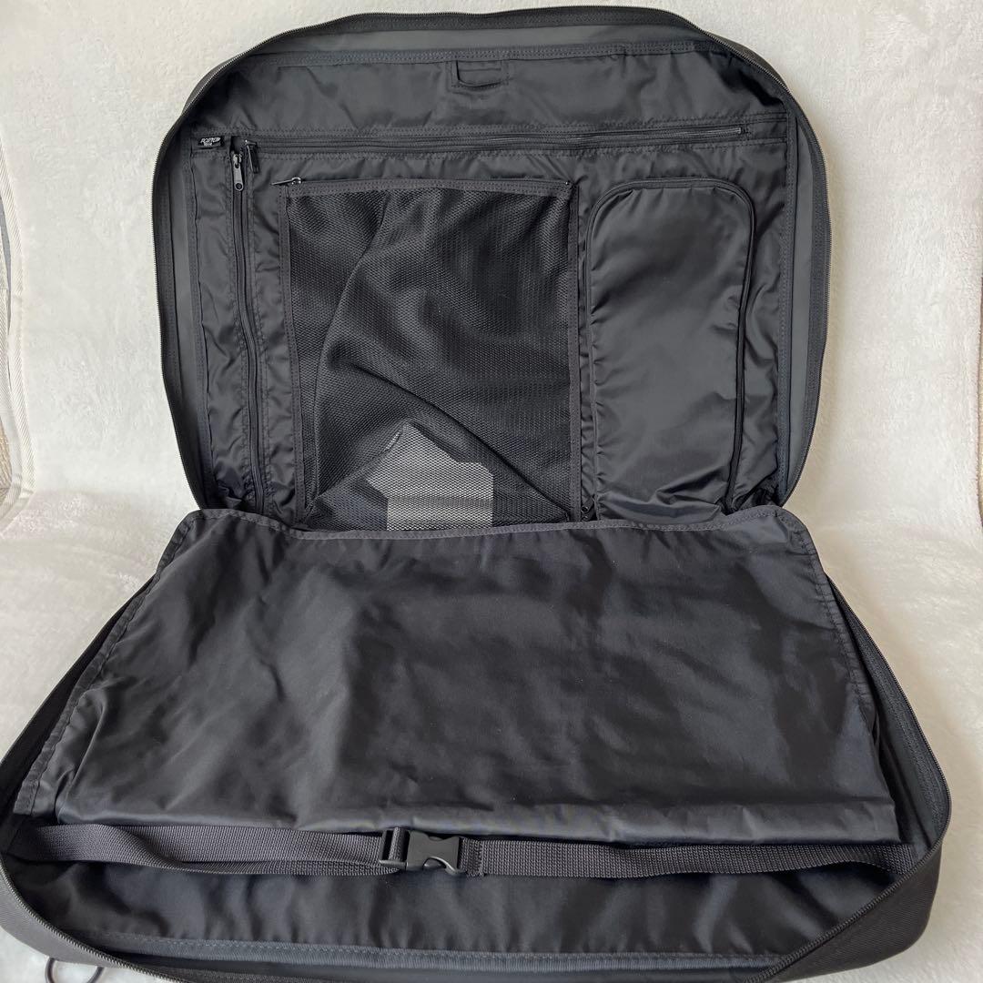 【美品】PORTER ポーター ガーメントバッグ 旅行 出張 多機能 南京錠付き