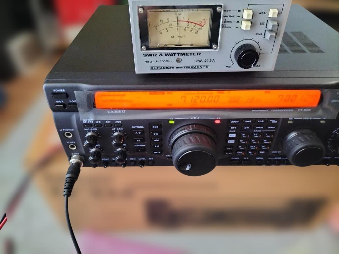 YAESU 八重洲無線 FT-920 HF/50MHz 50W改造 美品