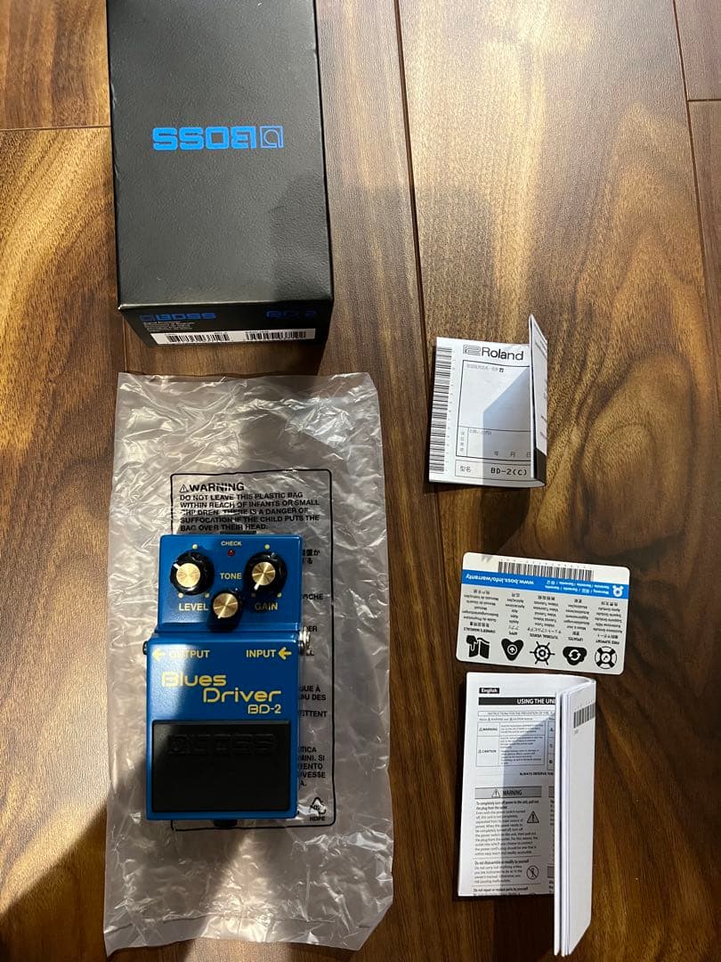 BOSS BD-2 Blues D（現行付属品完備・ほぼ未使用）