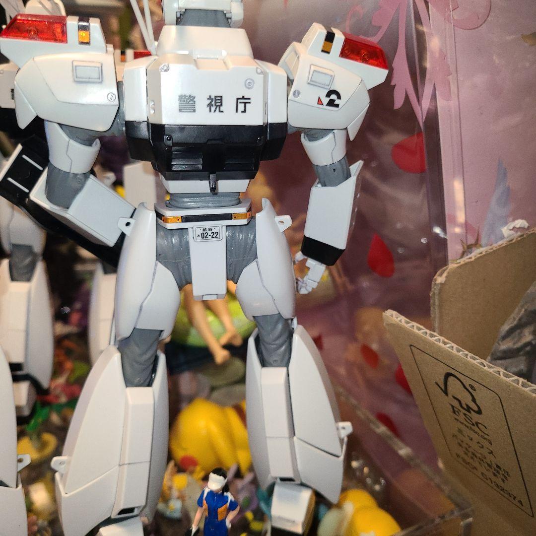 バンダイMG 1/35 パトレイバー イングラム各号機リアクティブアーマ完成品
