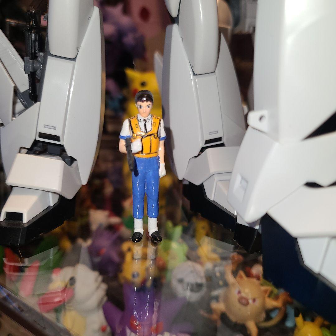 バンダイMG 1/35 パトレイバー イングラム各号機リアクティブアーマ完成品