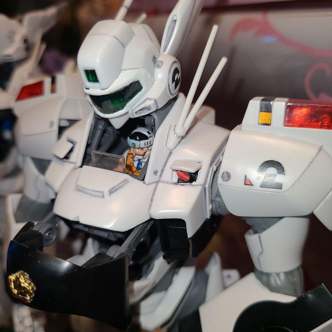 バンダイMG 1/35 パトレイバー イングラム各号機リアクティブアーマ完成品