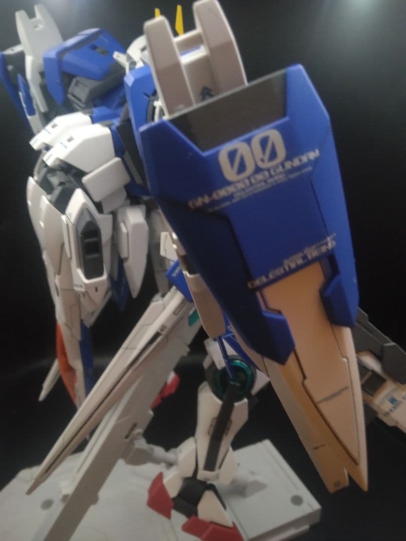 MG ガンプラ　ダブルオーライザー　台座付　説明書付「表紙なし」