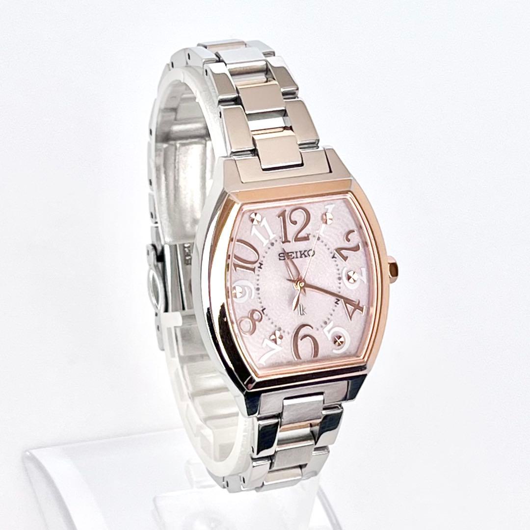 セイコー SEIKO ルキア レディース 腕時計 稼働 電波ソーラー s2046