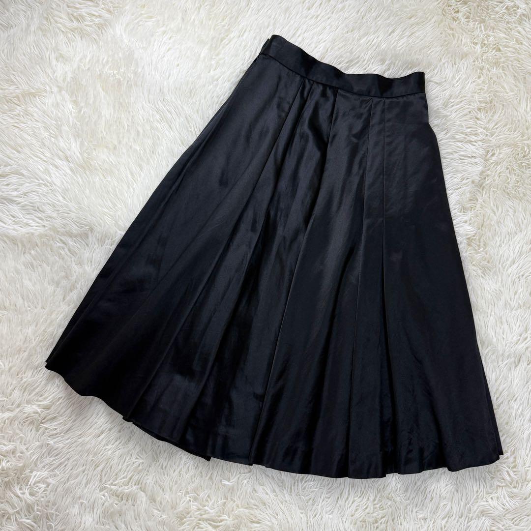 美品♡Lサイズ♡シルク混♡ヴィヴィアンウエストウッド プリーツ スカート