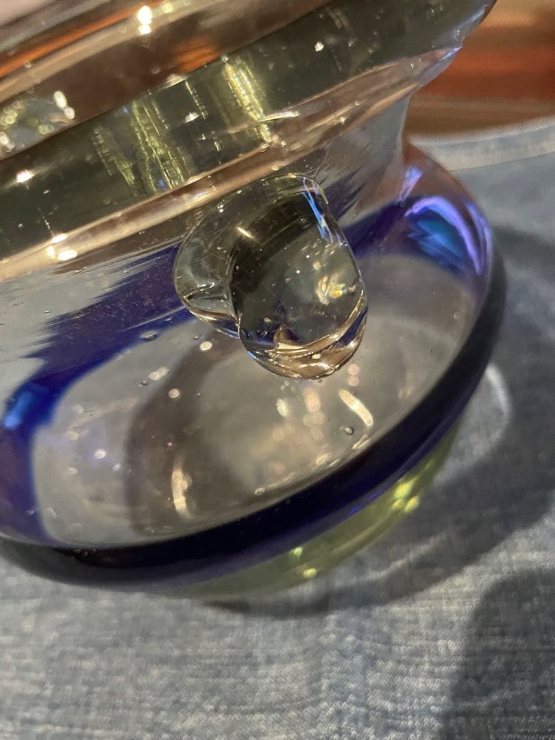 稲嶺盛吉　琉球ガラス　器