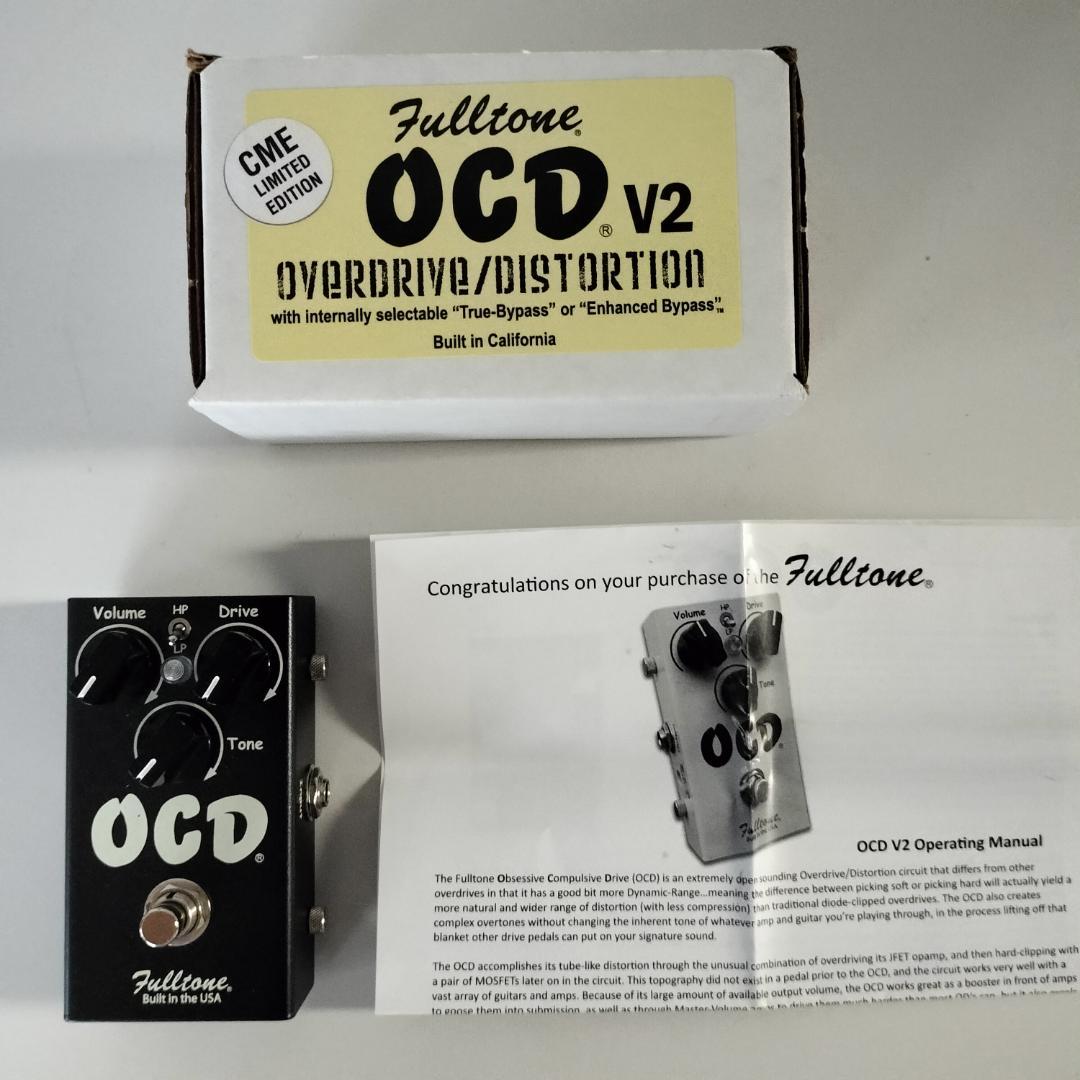 希少：Fulltone OCD V2 CME Black