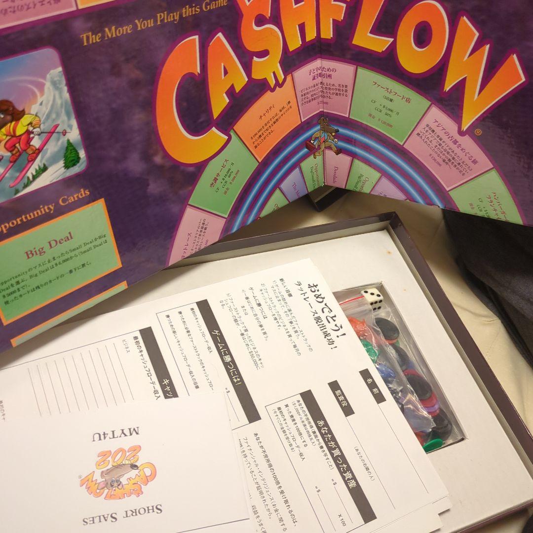 【貴重品】CASHFLOW 101 202 ボードゲーム CDセット