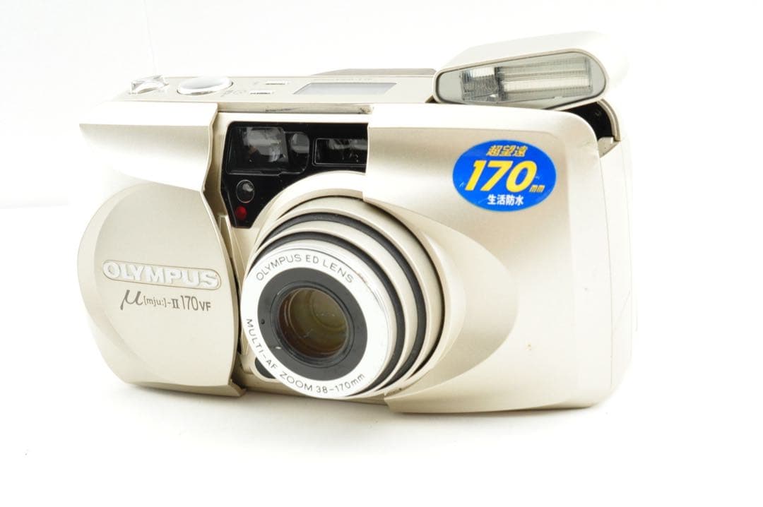 美品　OLYMPUS μ-ii mju 170 VF ミュー フィルムカメラ