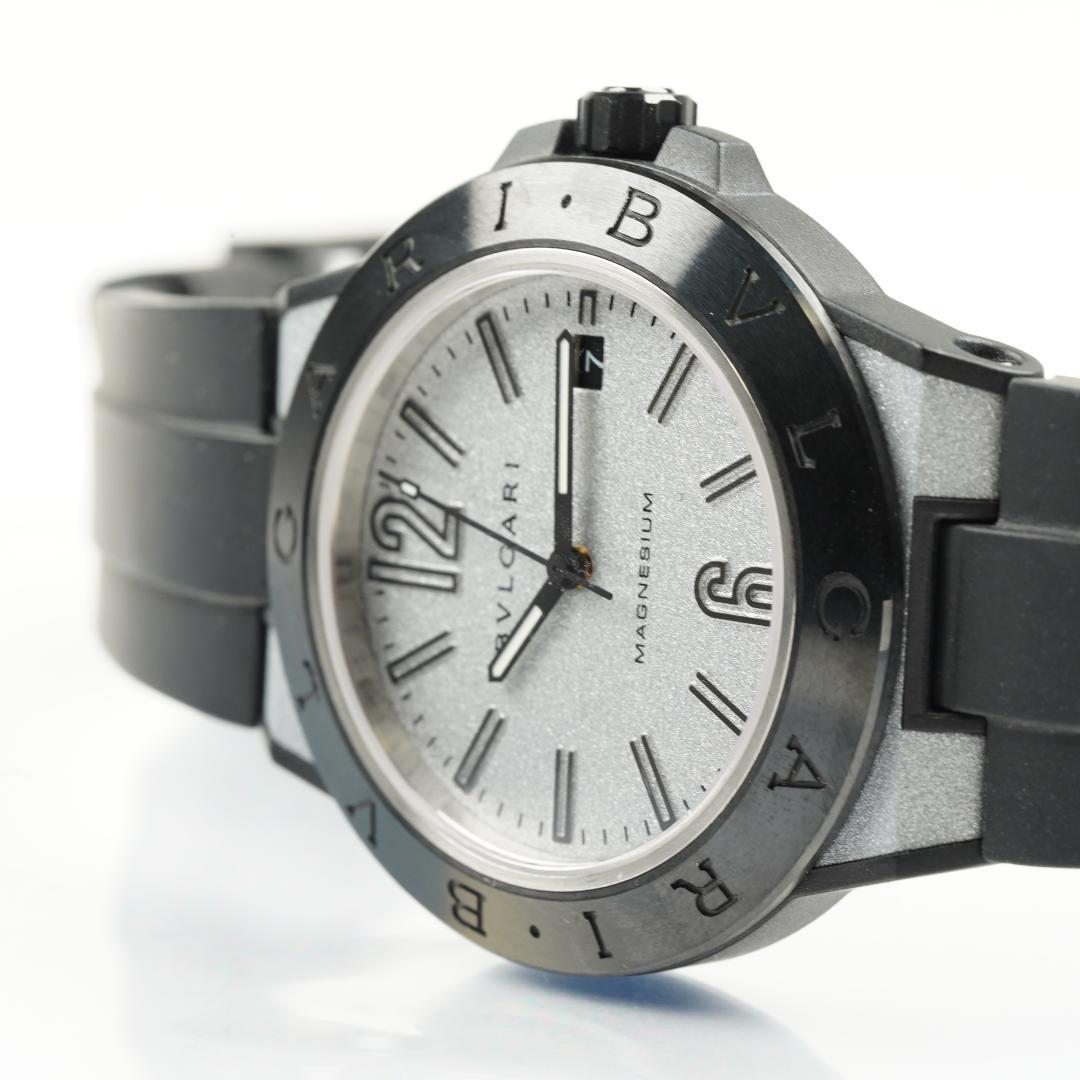 【良品】ブルガリ ディアゴノ マグネシウム DG41SMC 自動巻き メンズ