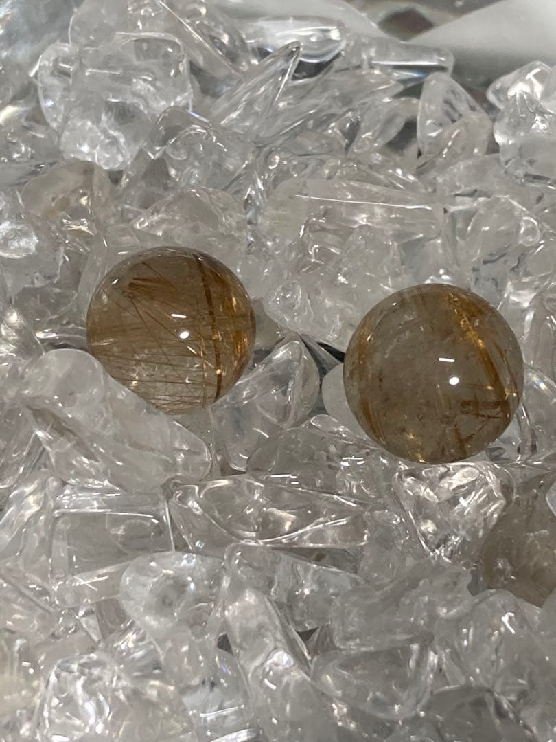 みー様　ルチルクォーツ6粒セット