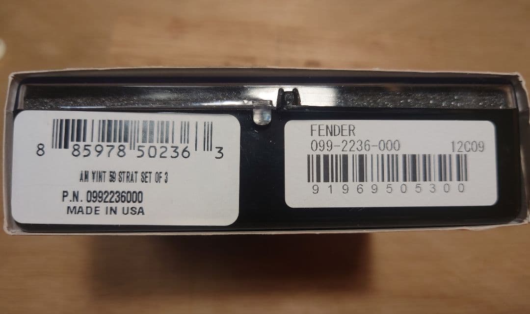 ギター Fender pure vintage 59 strat pickups