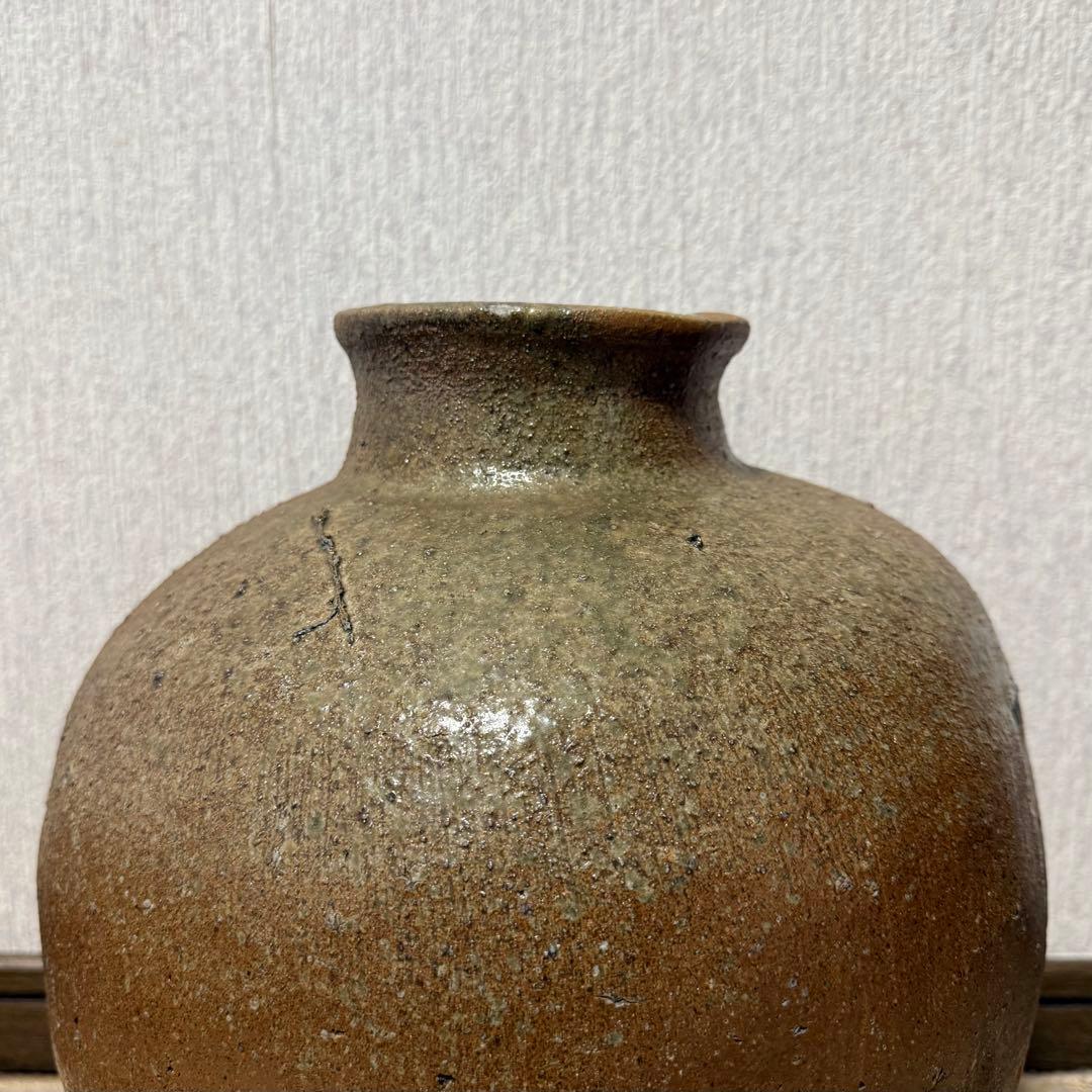 古丹波 壺 室町時代 自然釉 窯印 古備前 古信楽 古常滑 古越前 古美術 骨董