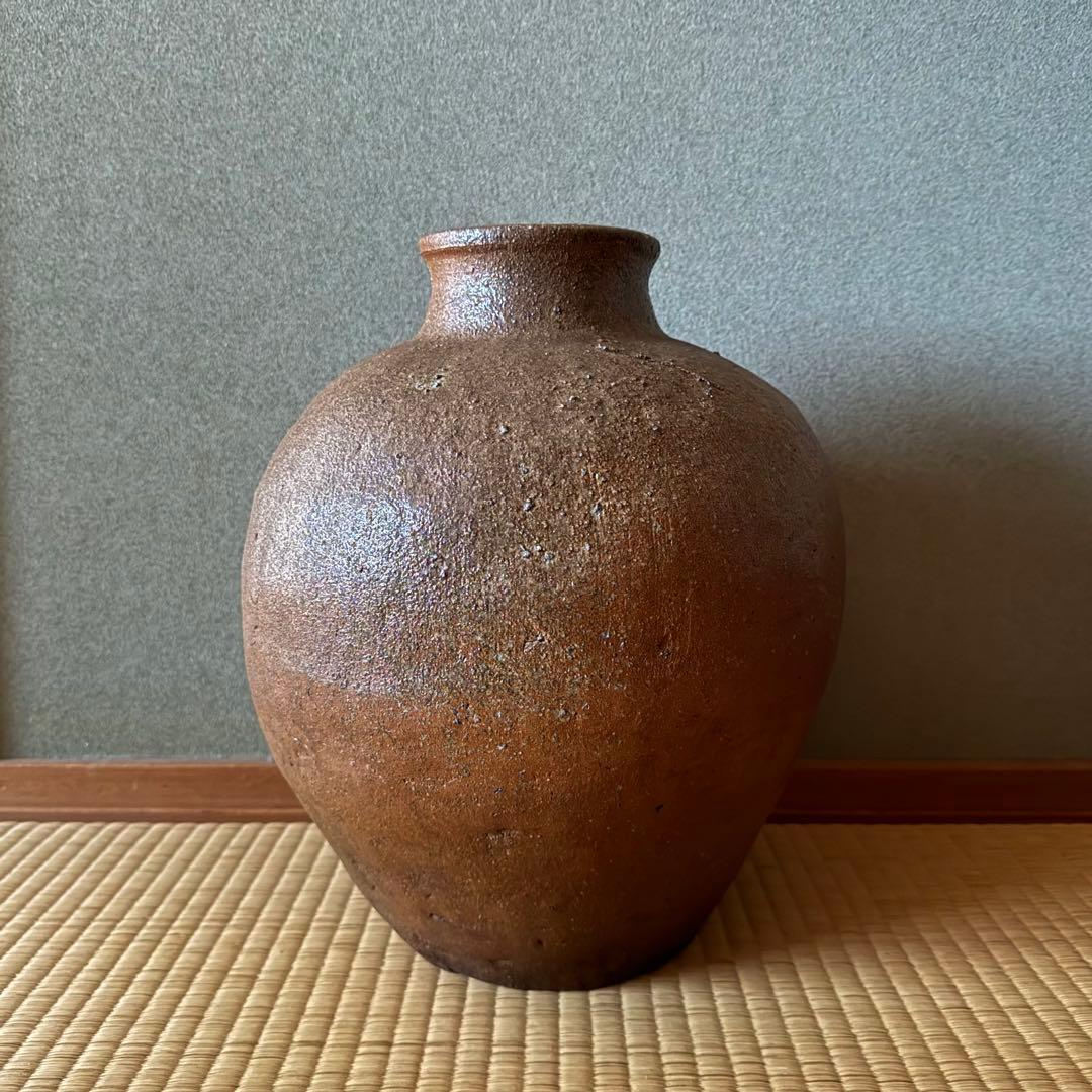 古丹波 壺 室町時代 自然釉 窯印 古備前 古信楽 古常滑 古越前 古美術 骨董