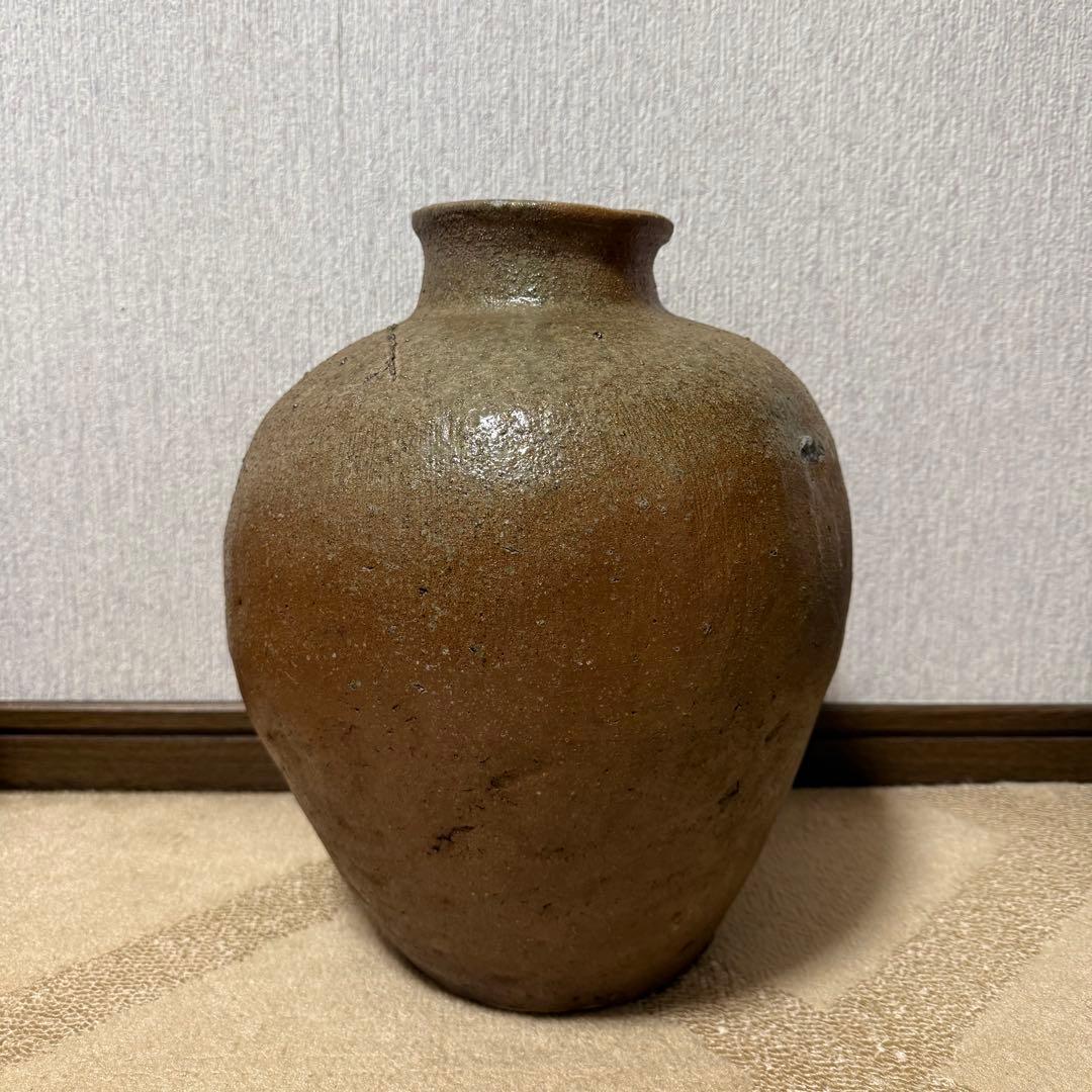 古丹波 壺 室町時代 自然釉 窯印 古備前 古信楽 古常滑 古越前 古美術 骨董