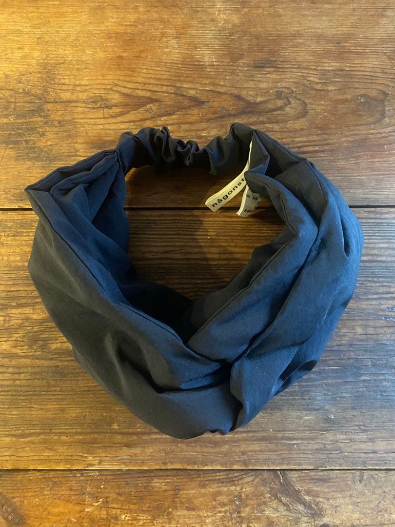 nagonstans 中綿ターバン ヘアバンド ナゴンスタンス ヘッドアクセサリ