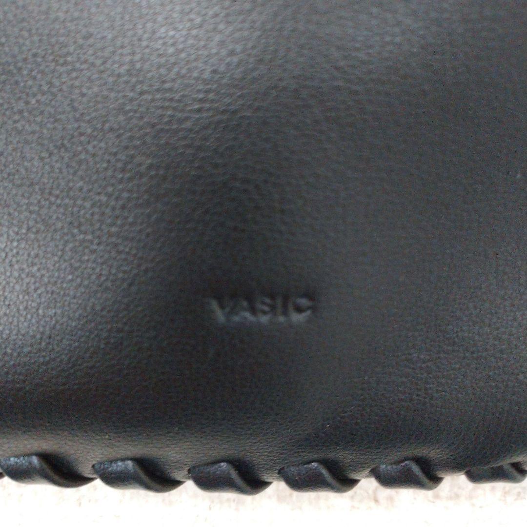 ✨️新品未使用タグ付き✨️VASIC ミニバッグ 本革 ブラック