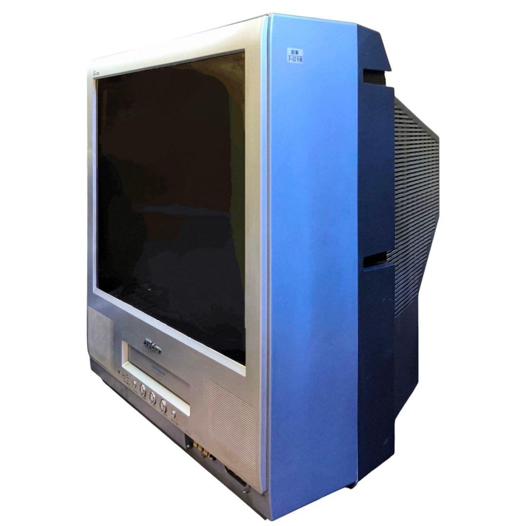【昭和レトロ】ビクター 21型フラットステレオテレビデオ　AV-21VR1型