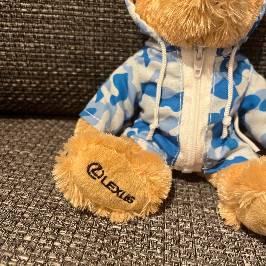 レクサス★Lexus 迷彩柄 フード付きぬいぐるみ