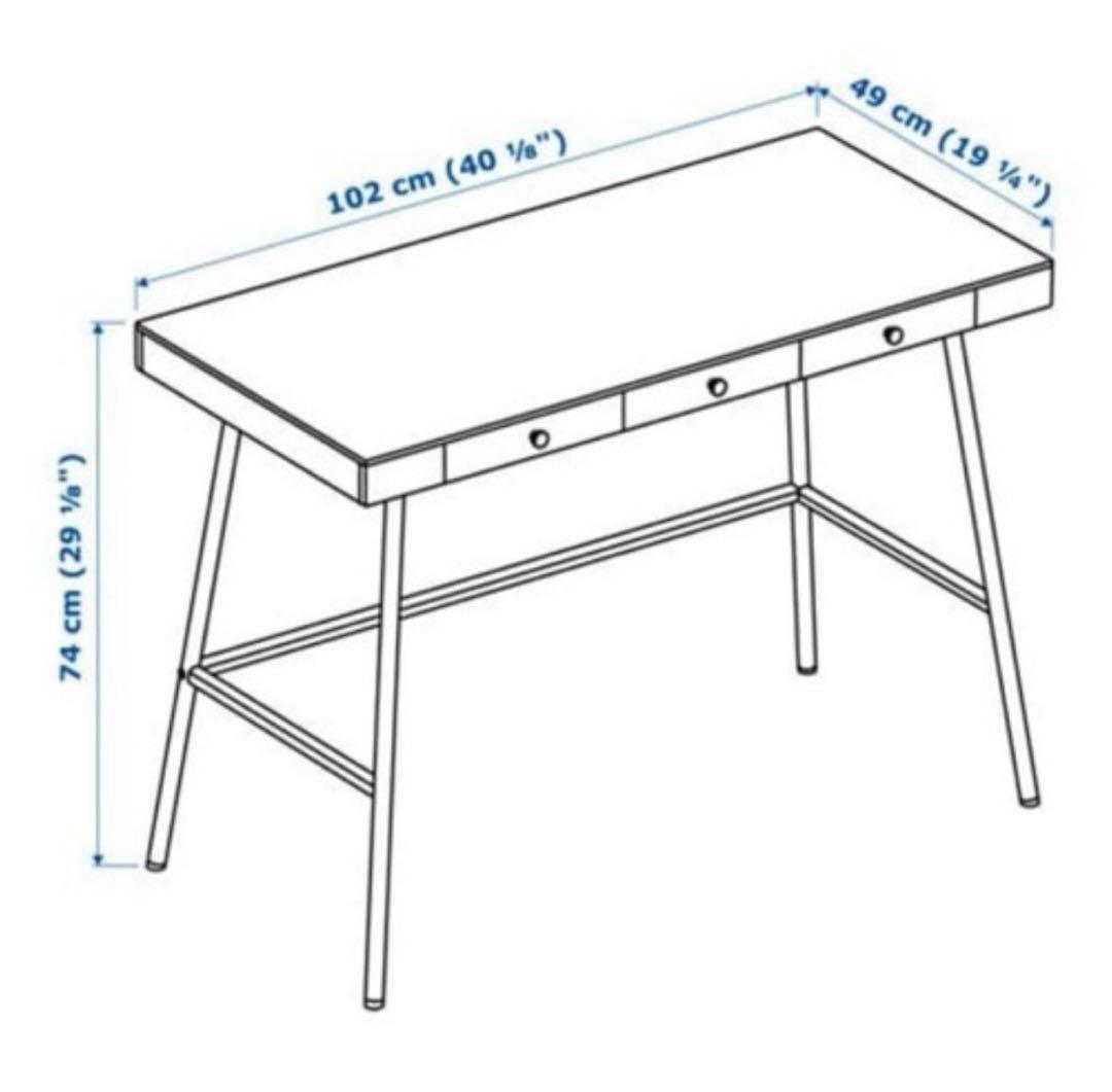 ［送料込み］IKEA LILLÅSEN リルオーセン デスク