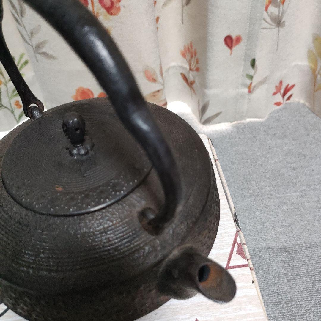 セール！南部鉄器 職人の手作業 人気定番の車軸型 熏山工房 くんざん 箱入り