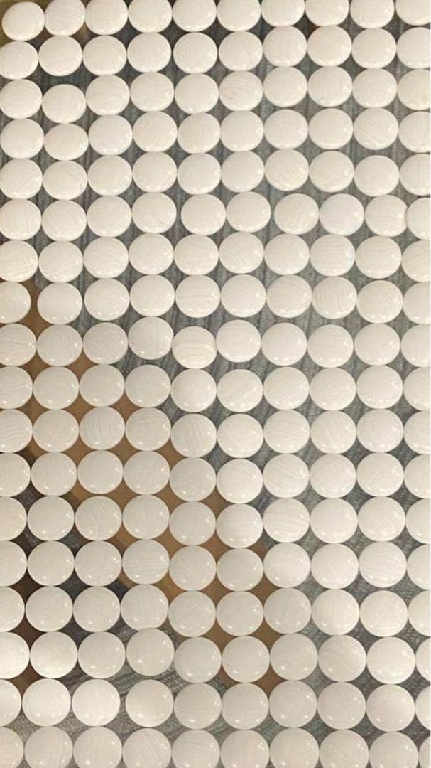 蛤碁石 那智黒　囲碁セット 本蛤碁石 雪印 31号