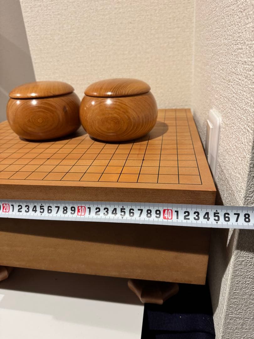 蛤碁石 那智黒　囲碁セット 本蛤碁石 雪印 31号