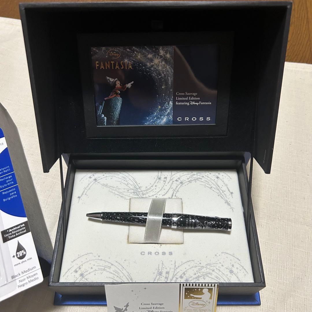 CROSS ファンタジアミッキー ボールペン 110周年限定品 替え芯付き