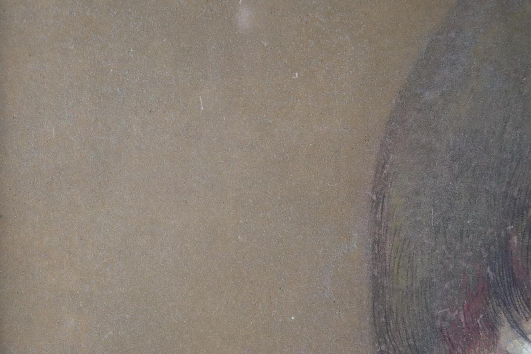 真作保証 堀泰明 「童暦」 日本画10号 共シール タトウ箱付 日展人気作家