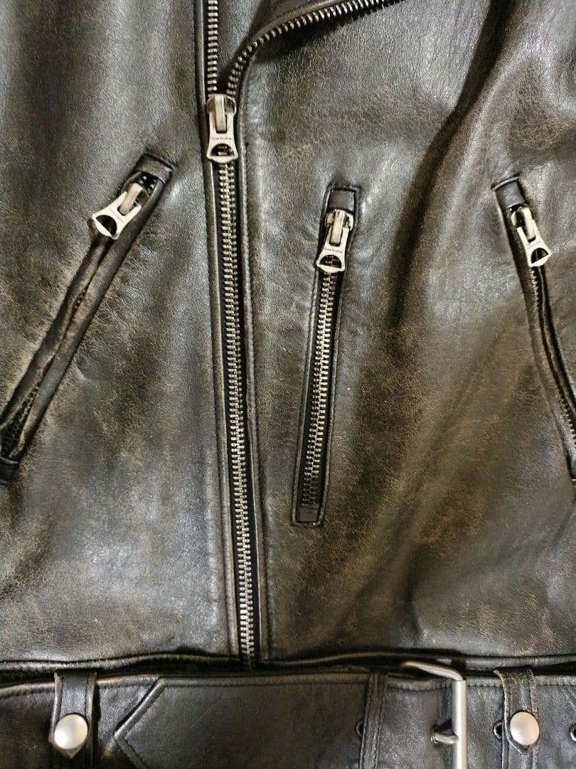 Acne Studios NATE PSS15 ライダース　牛革レザージャケット
