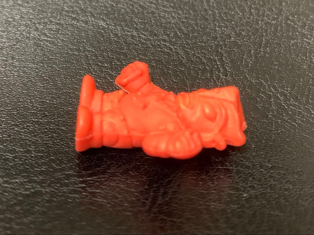 ウルトラ怪獣消しゴム　第8期　バルキー星人（橙色）ポピー　当時物　昭和レトロ