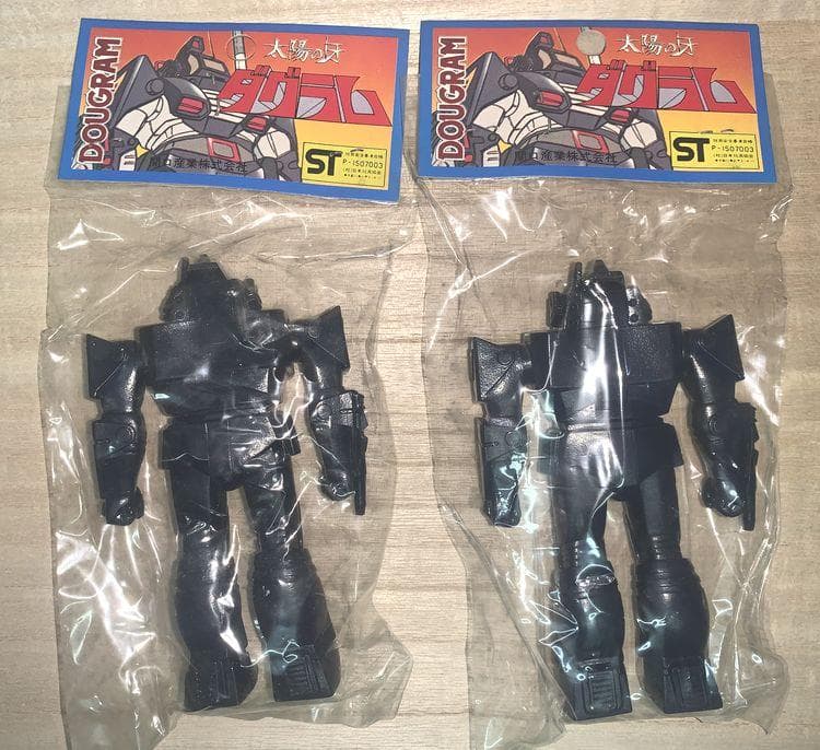 ビンテージソフビ　太陽の牙 ダグラム　2体セット