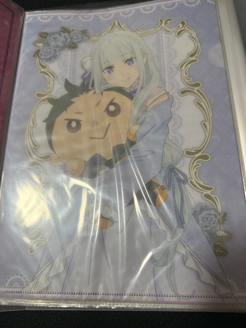 リゼロ　エミリア　誕生日　クリアファイルセット
