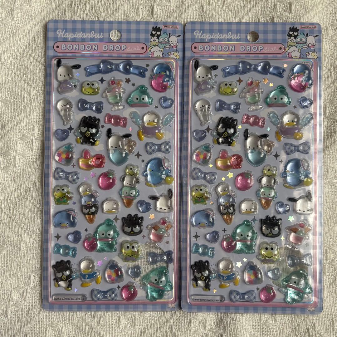 正規品 サンリオ ボンボンドロップシール 6枚セット