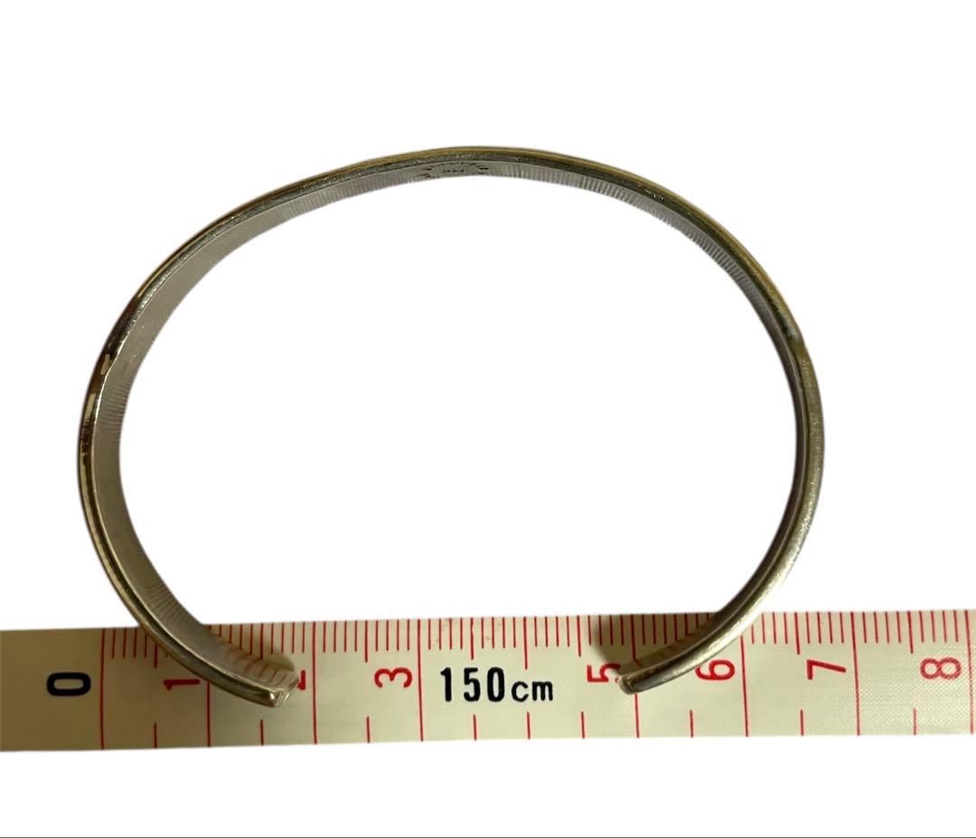 希少ブルースモーガン14K×SILVER バングル　即購入可