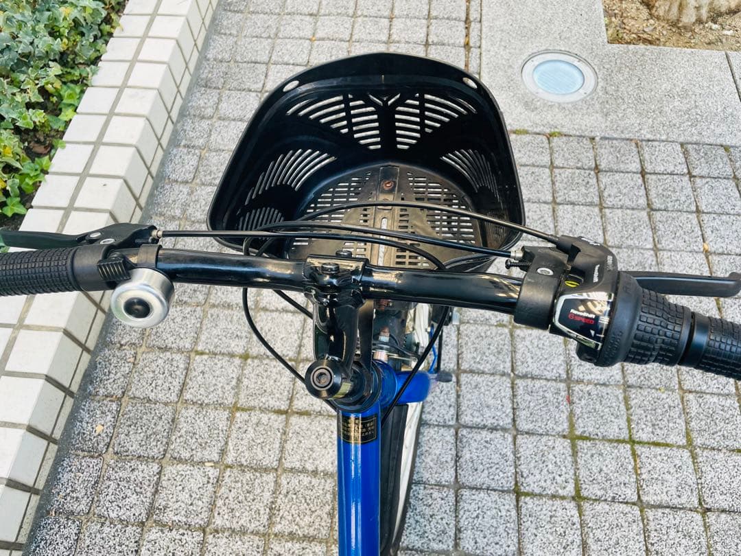 引取り限定　子供用自転車　ヘルメット付き　サカモトテクノ　外装6段変速24インチ