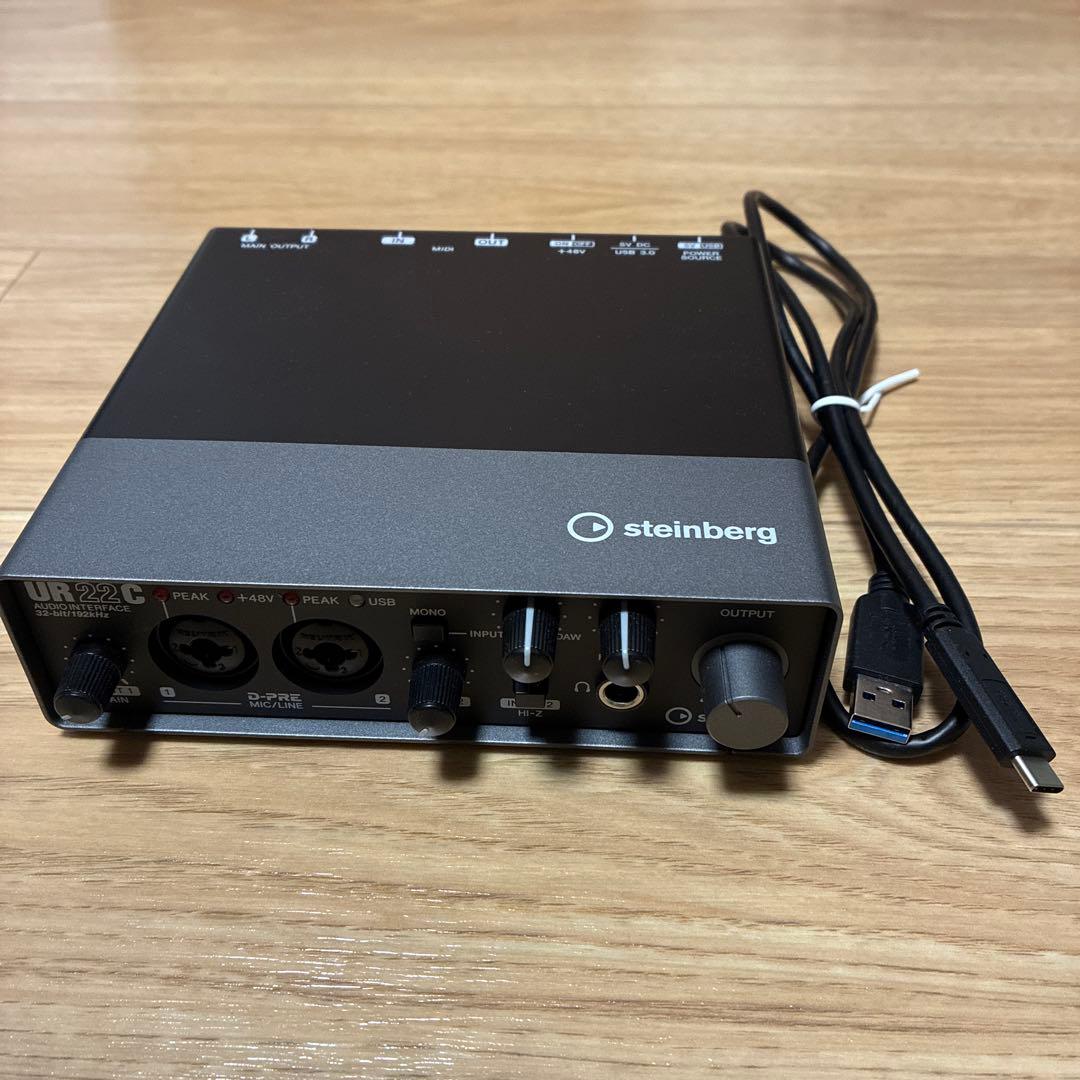 steinberg UR22C USBオーディオインターフェイス 本体